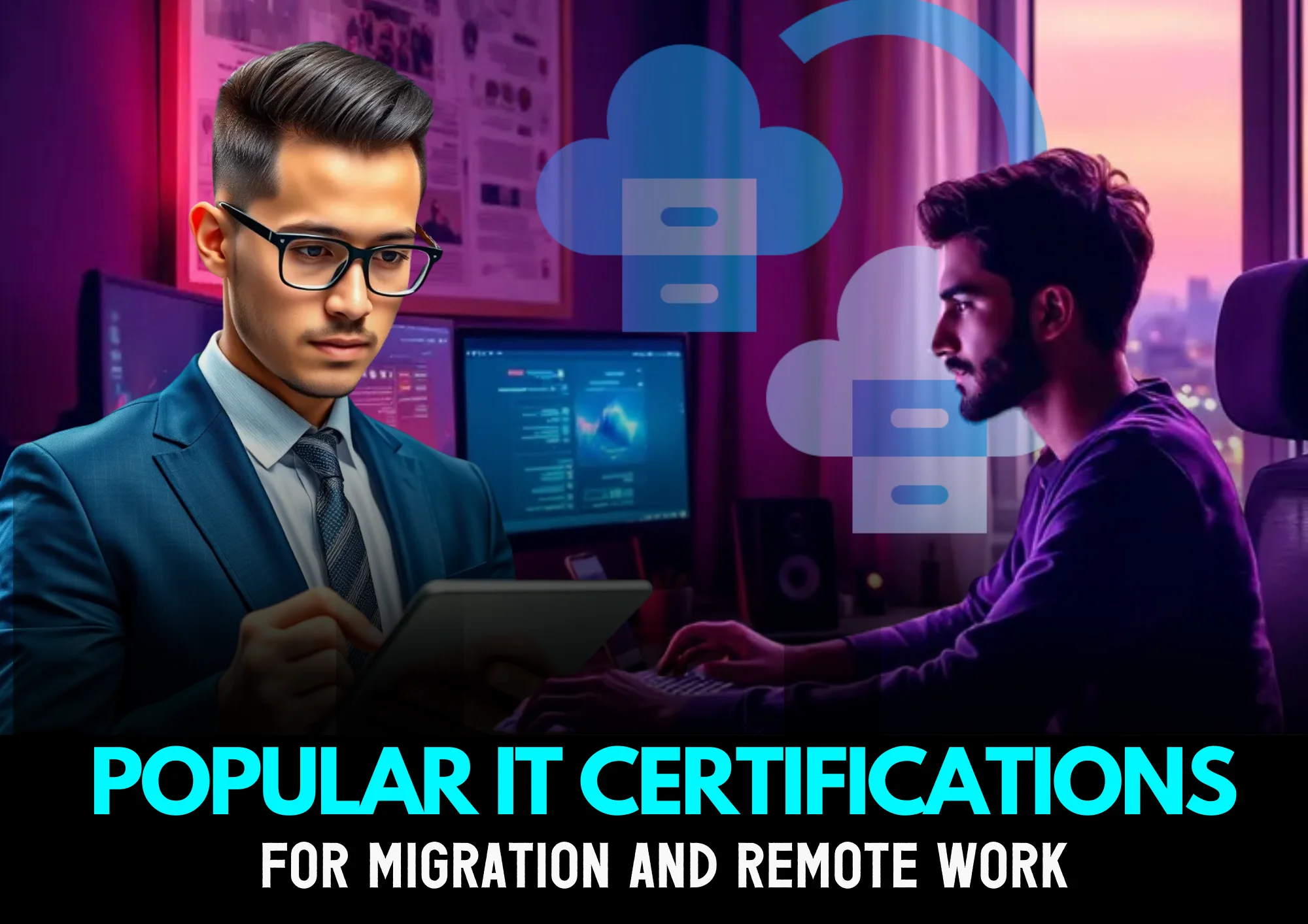Popular IT certifications for migration and remote work